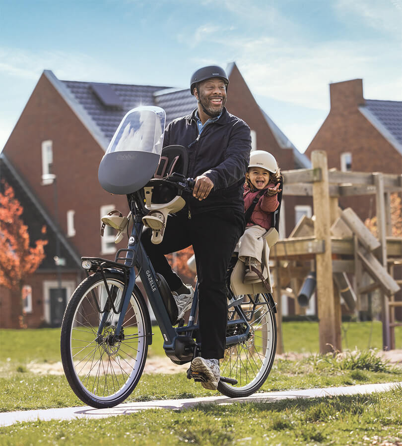 Qibbel Air – der leichteste Fahrradsitz für hinten